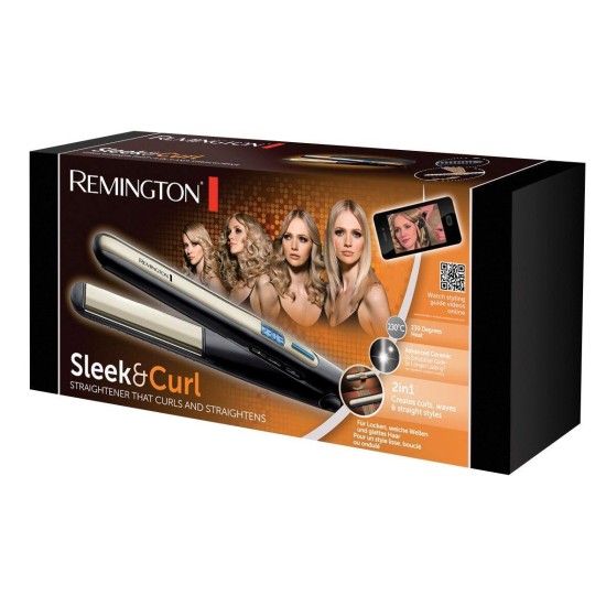 Remington S6500 Sleek and Curl Hair Straightener price in Paksitan