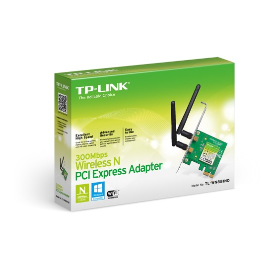 TP-Link TL-WN881ND 300Mbps Wireless N PCI Express Adapter price in Paksitan