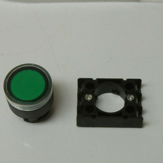 Lovato Electric Push Button With Mounting Block Green (N.O) price in Paksitan