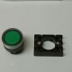 Lovato Electric Push Button With Mounting Block Green (N.O)