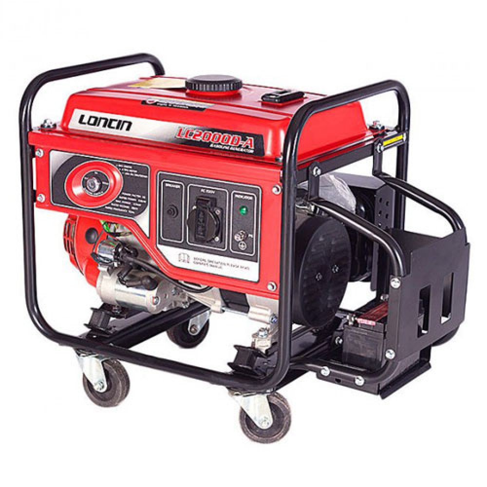 Loncin LC2000DA 1 KW Petrol & Gas Generator Price in Pakistan | w11stop.com