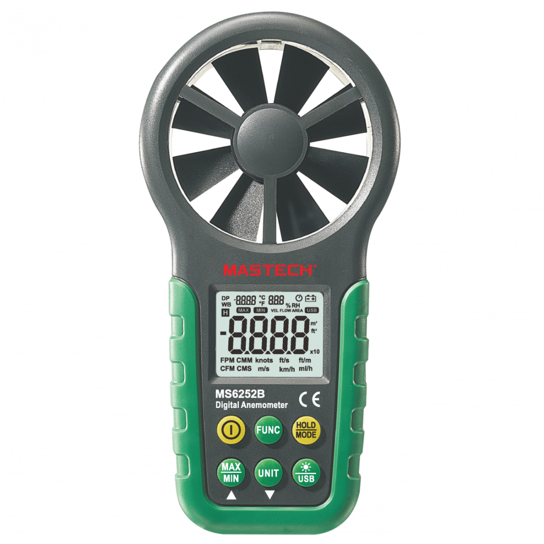 Mastech MS6252B - Digital Anemometer Price in Pakistan | W11stop.com