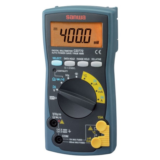 Sanwa CD772 (Standard type TRUE RMS) Digital Multimeter price in Paksitan