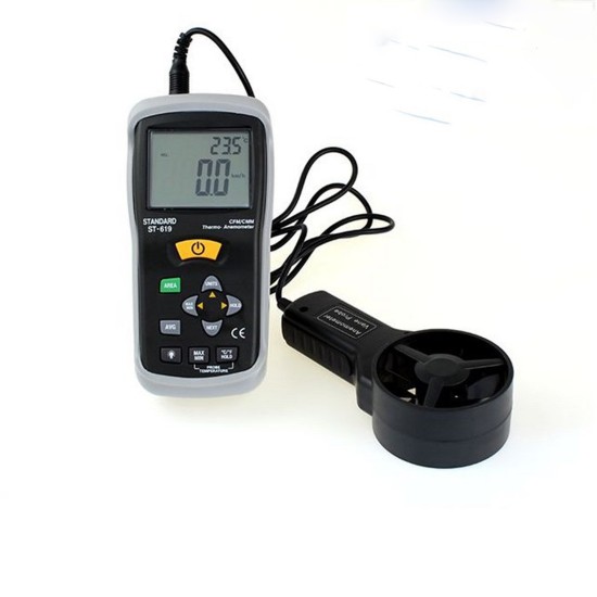 ST-619 Digital CFM Thermometer Anemometer price in Paksitan