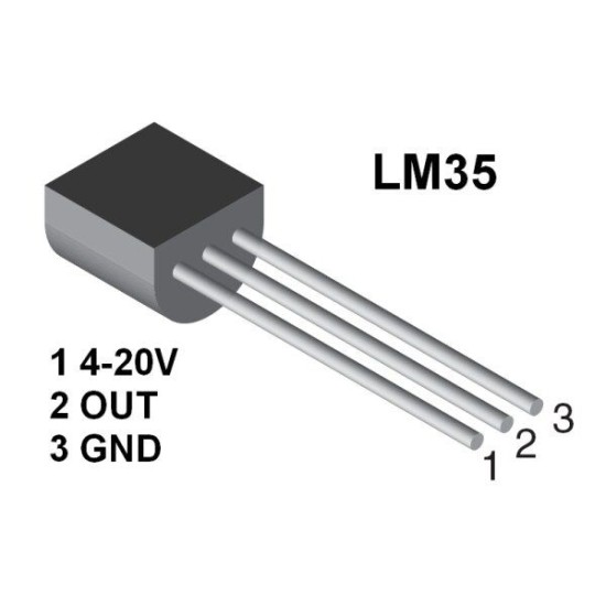 LM35 Temperature Sensor price in Paksitan