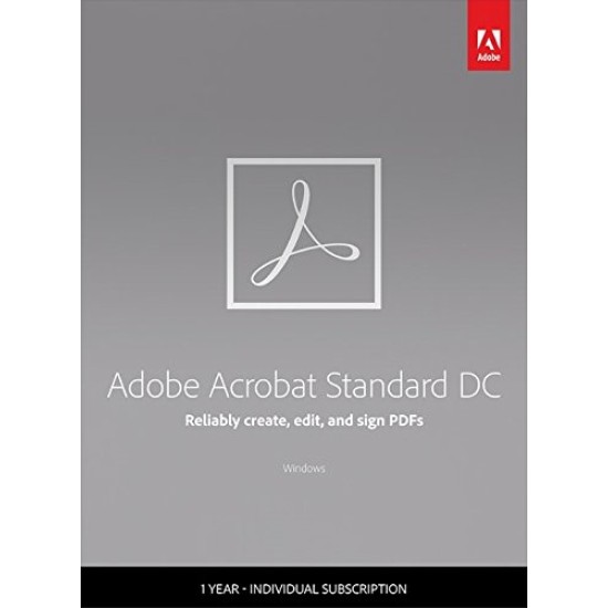 65233375BA01A12 Acrobat Standard DC Yearly Subscription license  price in Paksitan
