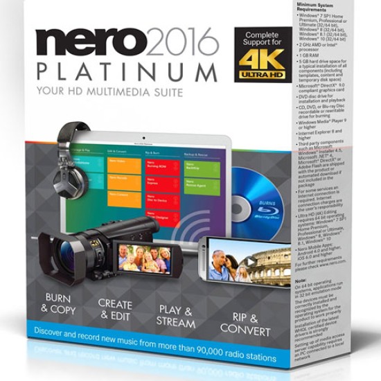 Nero 2016 platinum With Box Pack price in Paksitan