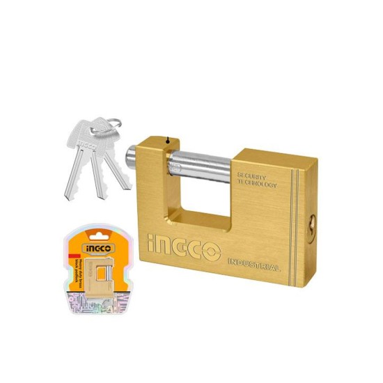 INGCO DBBPL0802 Heavy duty brass block padlock price in Paksitan INGCO DBBPL0802 Heavy duty brass block padlock price in Paksitan