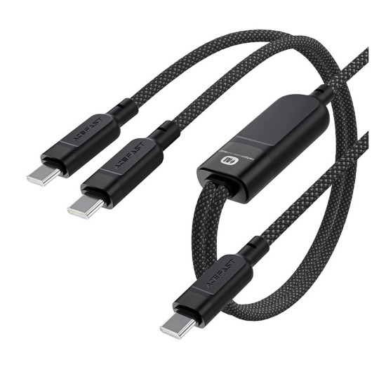 Acefast C5-11 USB-C to 2xUSB-C 100W Charging Data Cable price in Paksitan Acefast C5-11 USB-C to 2xUSB-C 100W Charging Data Cable price in Paksitan