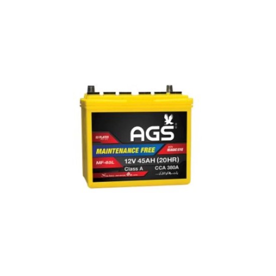 AGS MF-65L 13PL 45Ah Maintenance Free Lead Acid Battery price in Paksitan
