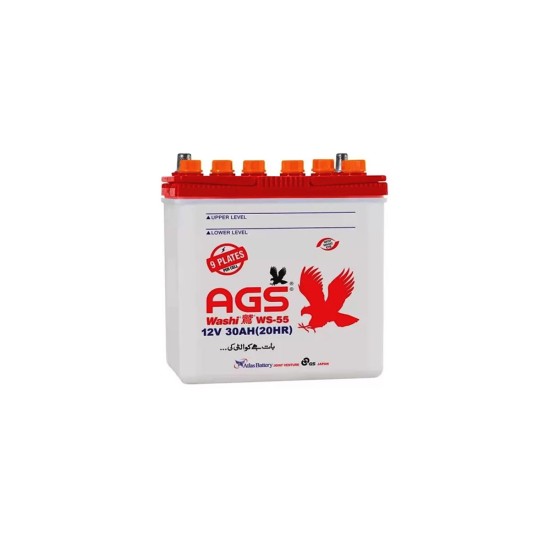 AGS WS-55 9PL 30AH Lead Acid Battery price in Paksitan