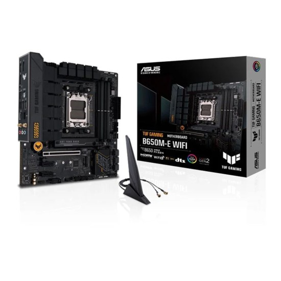 ASUS TUF GAMING B650M-E WIFI AM5 DDR5 micro ATX Gaming Motherboard price in Paksitan ASUS TUF GAMING B650M-E WIFI AM5 DDR5 micro ATX Gaming Motherboard price in Paksitan