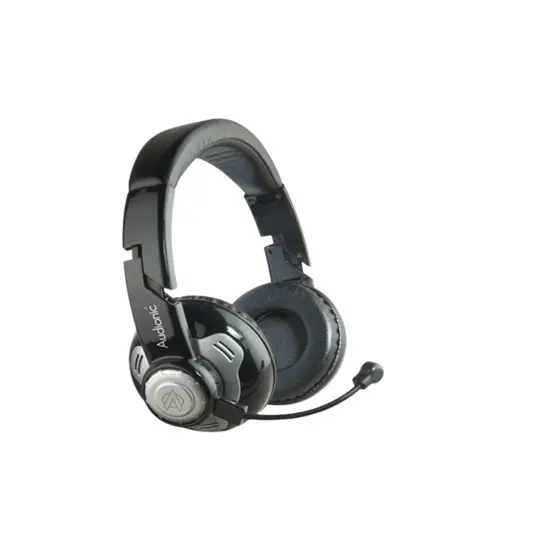 Audionic headphones with outlet mic