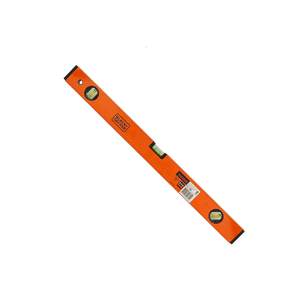 BLACK+DECKER BDHT43189 Aluminium Box Beam Level 60cm (Orange)