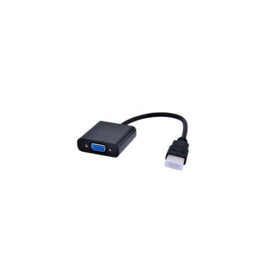 Black Copper HDMI to VGA Female Adapter price in Paksitan