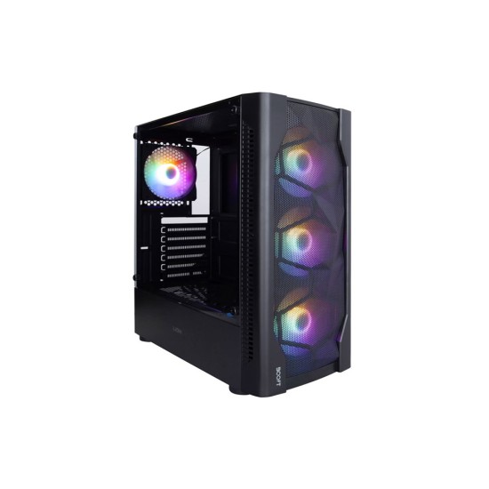 Boost Lion PC Case with 4 RGB Fans Black price in Paksitan