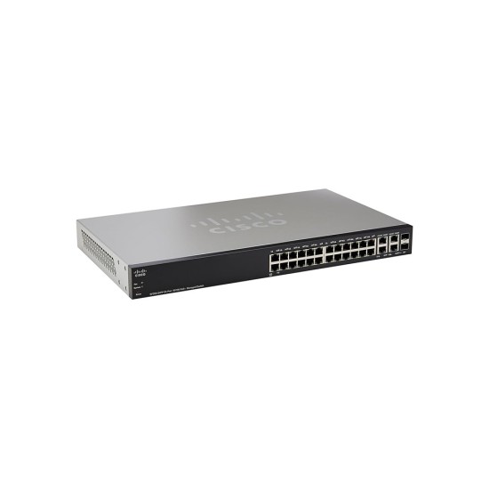 Cisco SF300-24PP-K9 24Ports POE Managed Switch With 2 Gigabit UPLink price in Paksitan