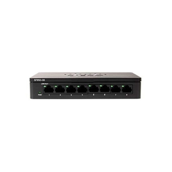 Cisco SF90D-08-AS 8 10/ 100 Ports Unmanaged Desktop Switch price in Paksitan