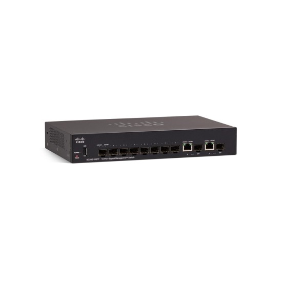 Cisco SG350-10SFP-K9-EU 10-port Gigabit Managed SFP Switch price in Paksitan
