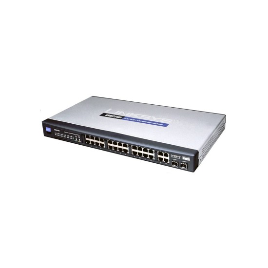 Cisco SRW224G4P 24-port 10/100 + 4-port Gigabit Switch price in Paksitan