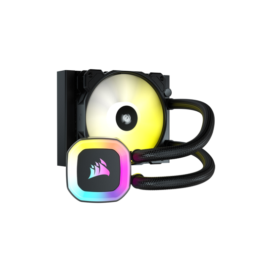 Corsair CW-9060052-WW H55 RGB 120mm Liquid CPU Cooler Corsair CW-9060052-WW H55 RGB 120mm Liquid CPU Cooler