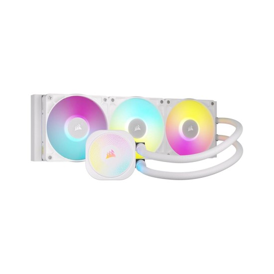 Corsair CW-9061021-WW iCUE LINK TITAN 360 RX RGB AIO Liquid CPU Cooler - White Corsair CW-9061021-WW iCUE LINK TITAN 360 RX RGB AIO Liquid CPU Cooler - White