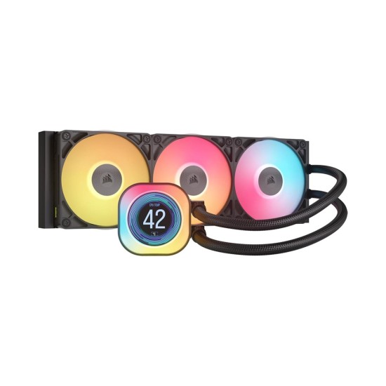 Corsair CW-9061023-WW iCUE LINK TITAN 360 RX LCD Liquid CPU Cooler Corsair CW-9061023-WW iCUE LINK TITAN 360 RX LCD Liquid CPU Cooler