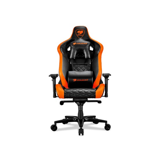 Cougar Armor Titan Gaming Chair (Orange/Black) price in Paksitan