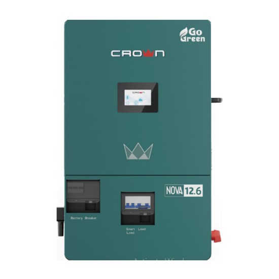 Crown Nova 12.6kW PV24000 Hybrid Solar Inverter price in Paksitan Crown Nova 12.6kW PV24000 Hybrid Solar Inverter price in Paksitan