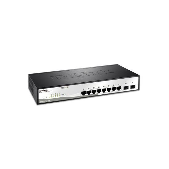 D-Link DGS-1210-10 8 Port Giga ports + 2 SFP ports Web Smart Switch price in Paksitan