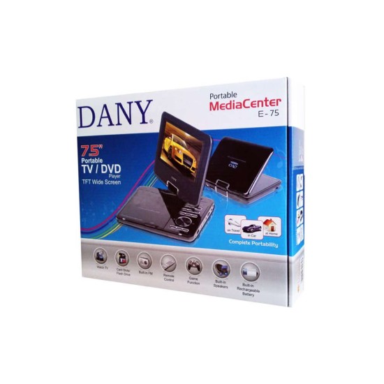 Dany E-75 Portable DVD Player 7.5" price in Paksitan