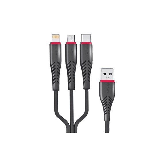 Dany UN-300 3 in 1 Charging Data Cable price in Paksitan