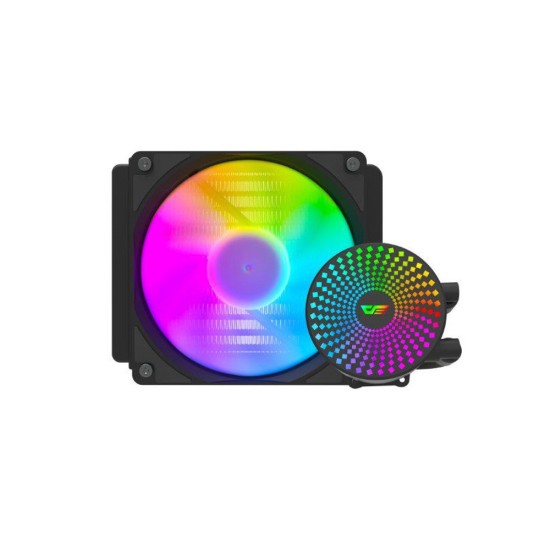 Dark Flash Radiant DC 120 ARGB AIO CPU Liquid Cooler Dark Flash Radiant DC 120 ARGB AIO CPU Liquid Cooler