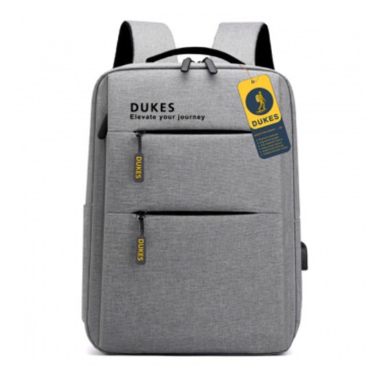 DUKES Laptop Backpack Model: DE-1621G (Gray Color) DUKES Laptop Backpack Model: DE-1621G (Gray Color)