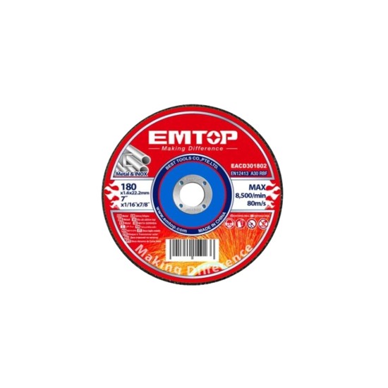Emtop EACD301802 Abrasive Metal Cutting Disc price in Paksitan