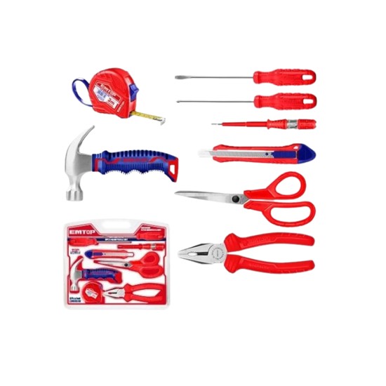 Emtop EHTS01081 8pcs Hand Tool Set price in Paksitan