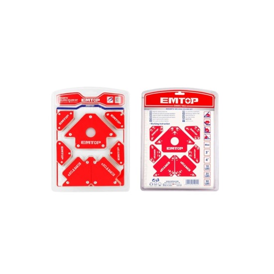 Emtop EMWH7002 7Pcs Magnetic Welding Holder Set price in Paksitan