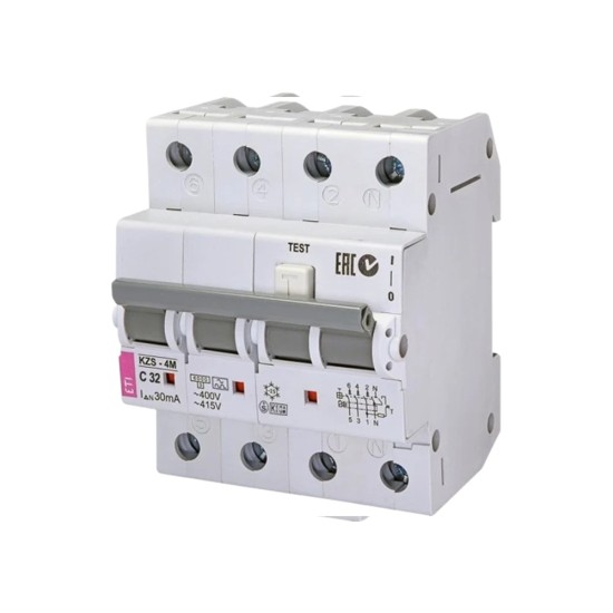 ETI KZS-4M Residual and Over Current Protection RCBO price in Paksitan