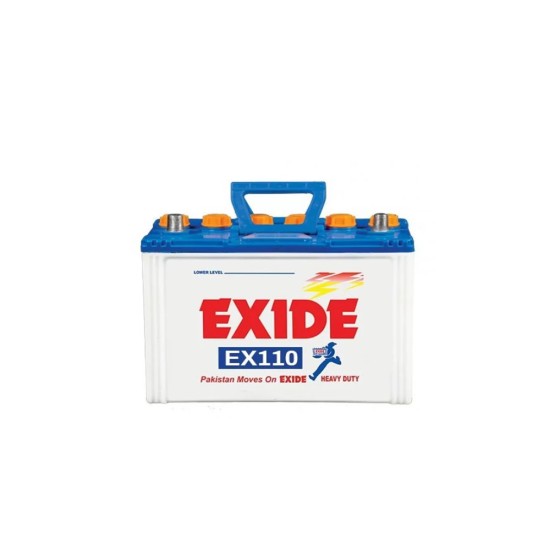 Exide EX110 Lead Acid Battery 15 Plates 85 Ah price in Paksitan