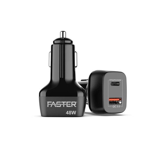 Faster C7-PD 48w Fast Car Charger price in Paksitan