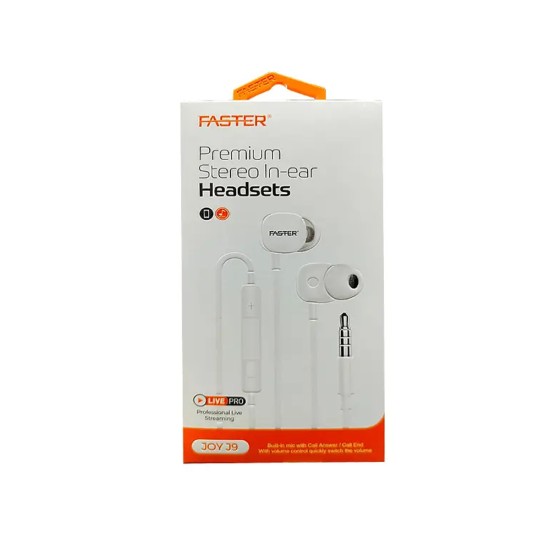 Faster Joy-J9 Wired full Bass Handsfree price in Paksitan Faster Joy-J9 Wired full Bass Handsfree price in Paksitan