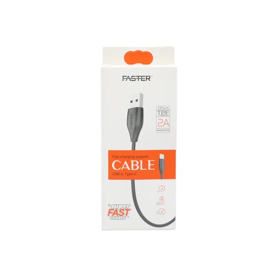 Faster O3 Lite Type-C Fast Charging Support Cable price in Paksitan