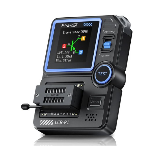 FNIRSI® LCR-P1 Multifunction LCR Transistor Capacitor Tester FNIRSI® LCR-P1 Multifunction LCR Transistor Capacitor Tester
