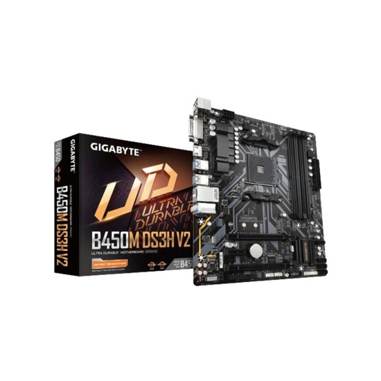 Gigabyte B450M DS3H V2 AMD Ultra Durable Motherboard price in Paksitan