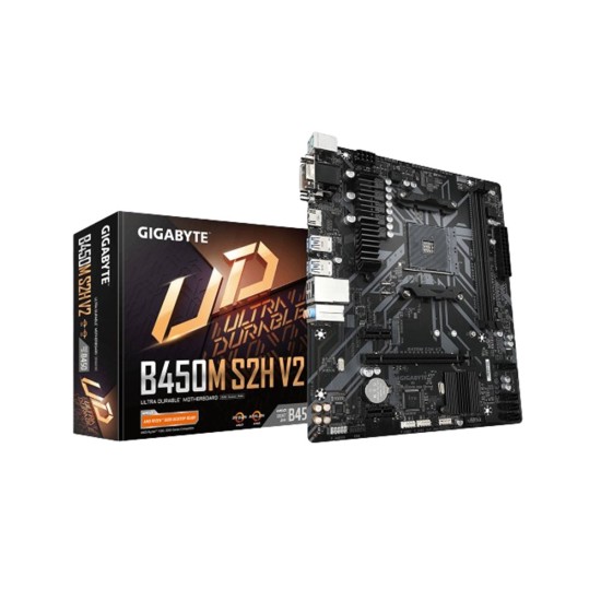 Gigabyte B450M S2H V2 AMD B450 Ultra Durable Motherboard price in Paksitan