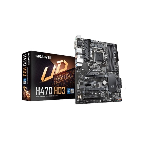 Gigabyte H470 HD3 Intel H470 Ultra Durable Motherboard price in Paksitan