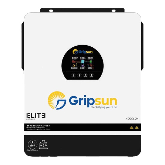 Gripsun Elite 4.2kW Hybrid Solar Inverter price in Paksitan Gripsun Elite 4.2kW Hybrid Solar Inverter price in Paksitan