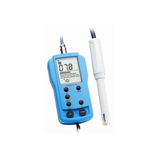 Hanna HI 9811-5 pH/EC/TDS/°C Portable Meter price in Paksitan