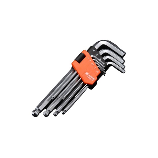 Harden 540606 9Pcs Long Ball Key Wrench price in Paksitan