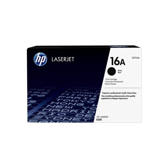 HP 16A Black Original LaserJet Toner Cartridge Q7516A price in Paksitan